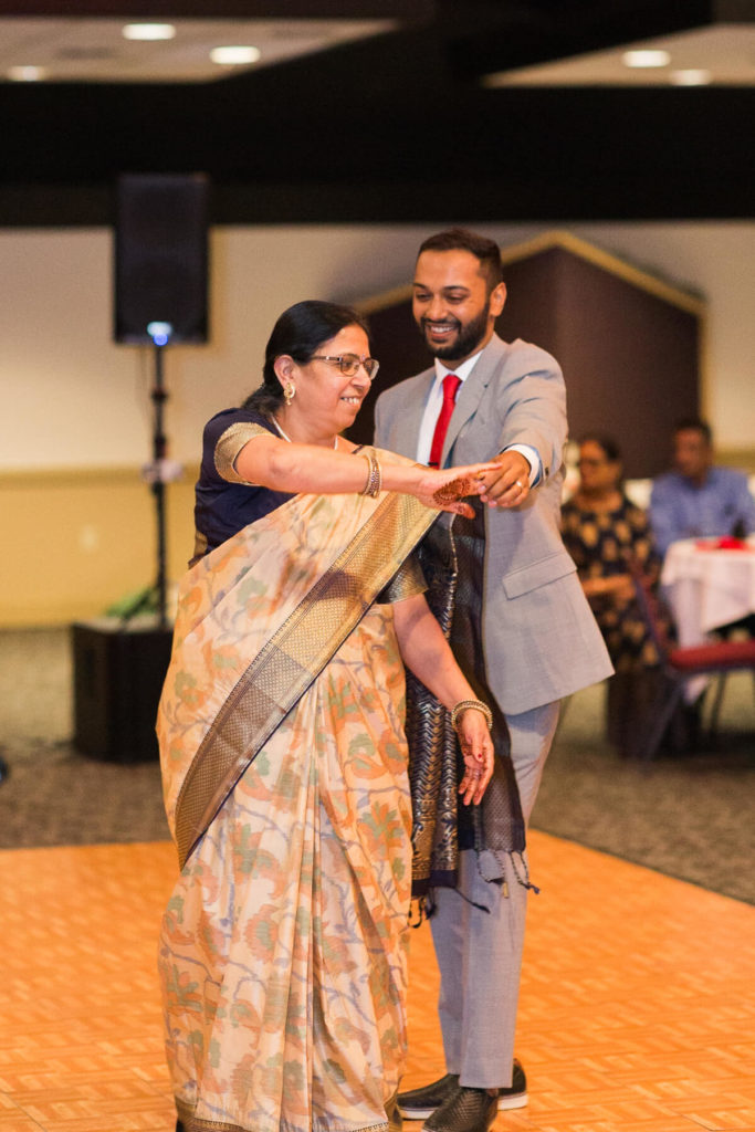 Mother-son dance | Indian-American Wedding at Wintergreen Resort by Virginia Photographers