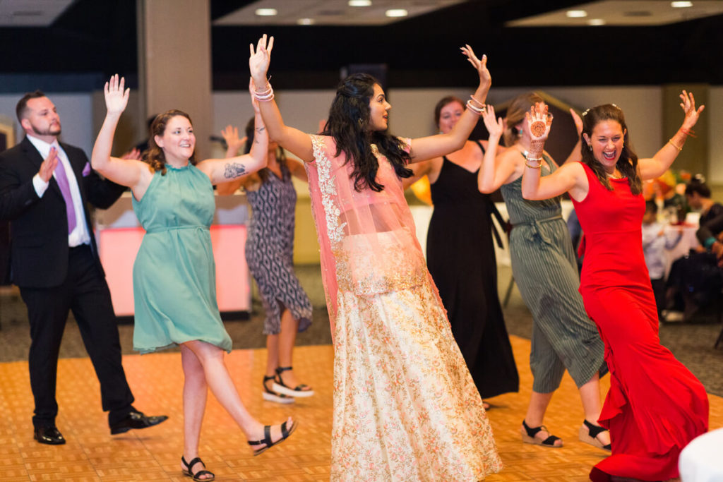 Dance | Indian-American Wedding at Wintergreen Resort by Virginia Photographers