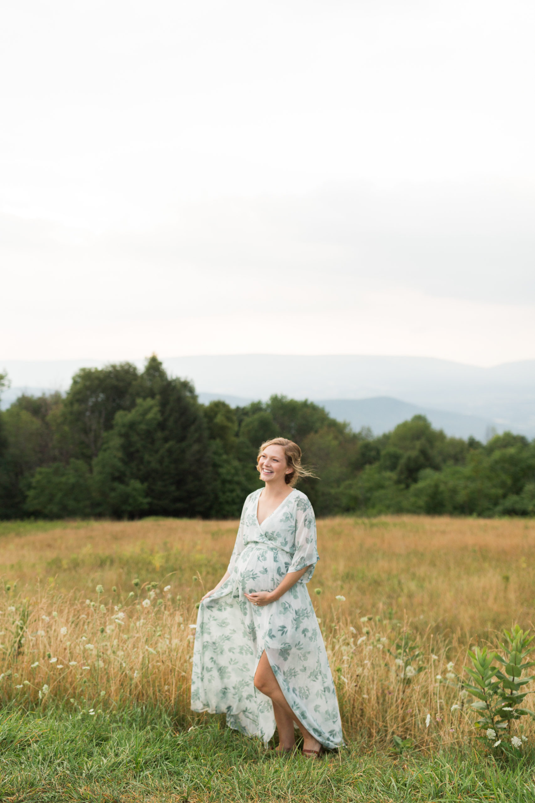 Big Meadows Maternity Session | Best Virginia Wedding and Portrait Photos in 2021